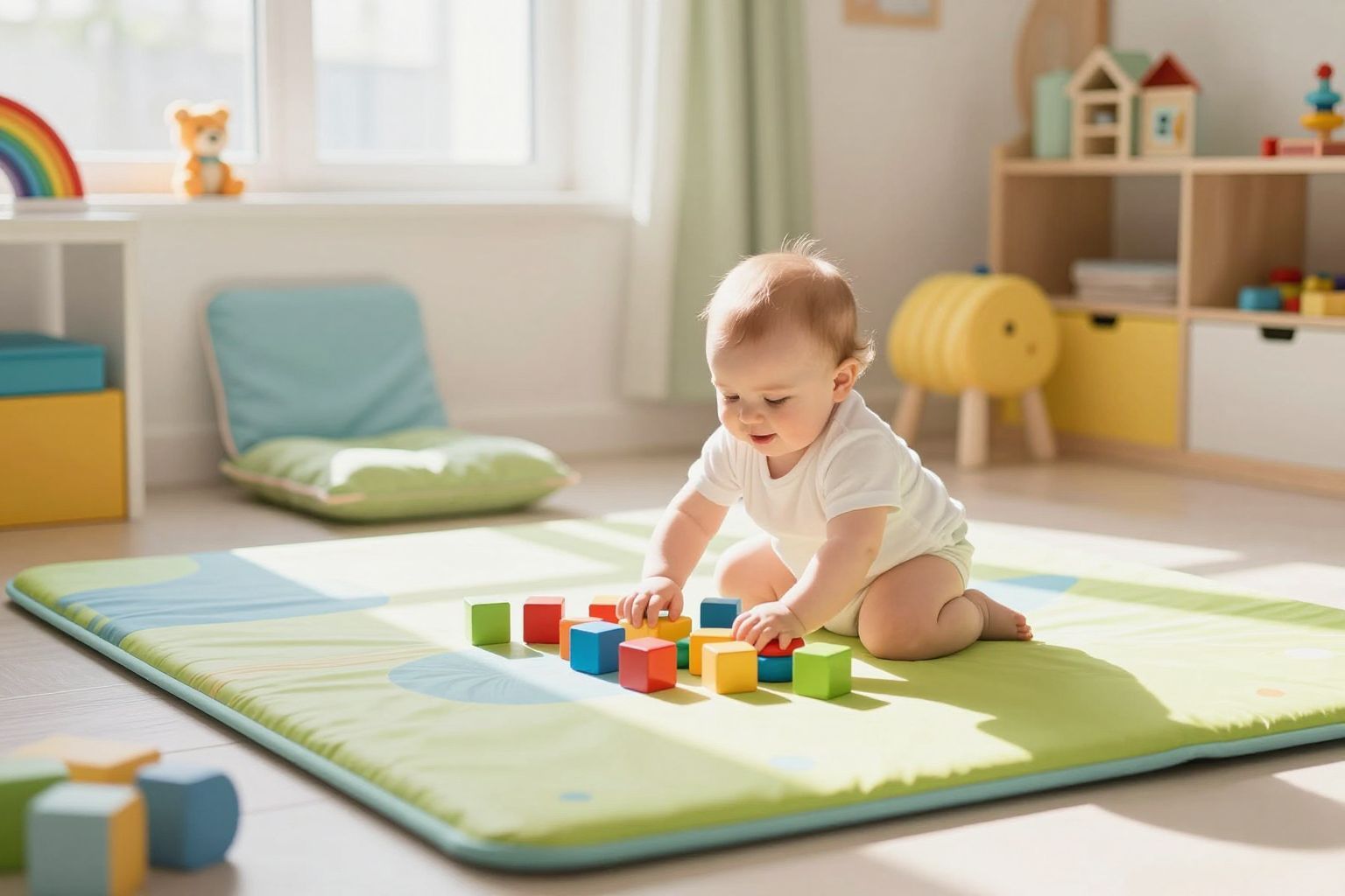 A felfedezéshez biztonságos, stimuláló környezet szükséges.