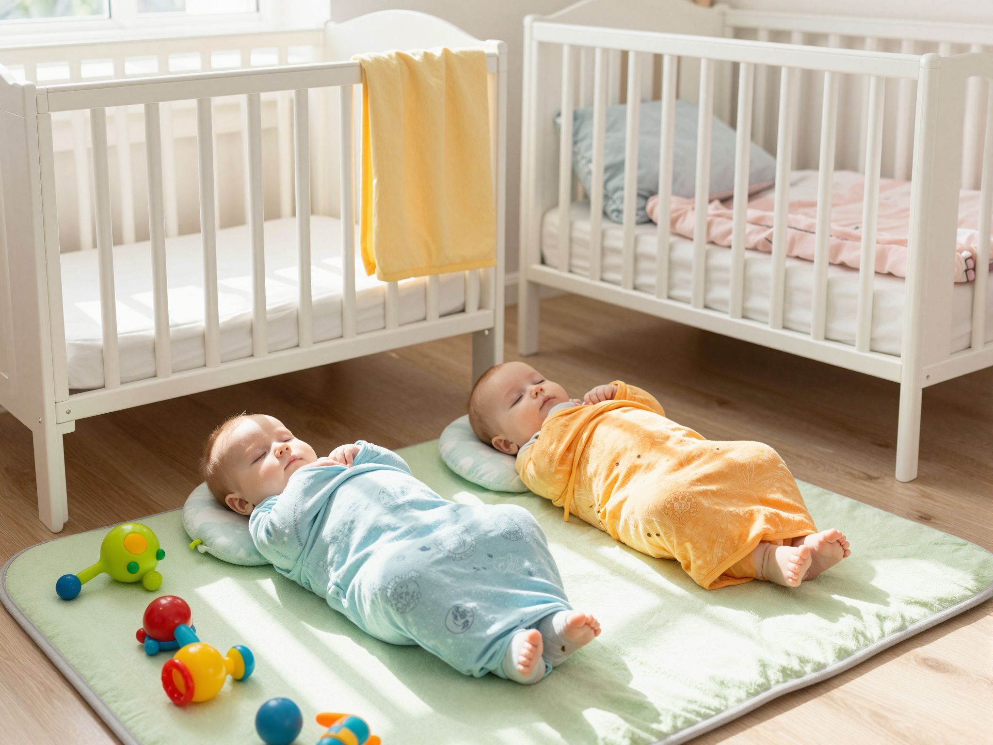 A helyes pólyázás csökkentheti a SIDS kockázatát.