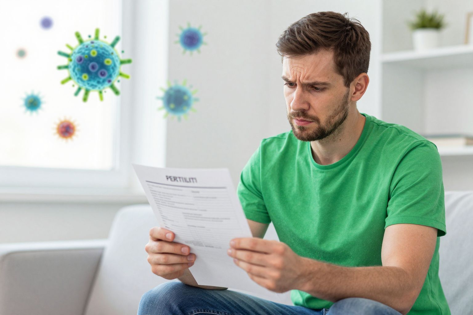 A baktériumok gyengíthetik a spermiumok mozgékonyságát és minőségét.