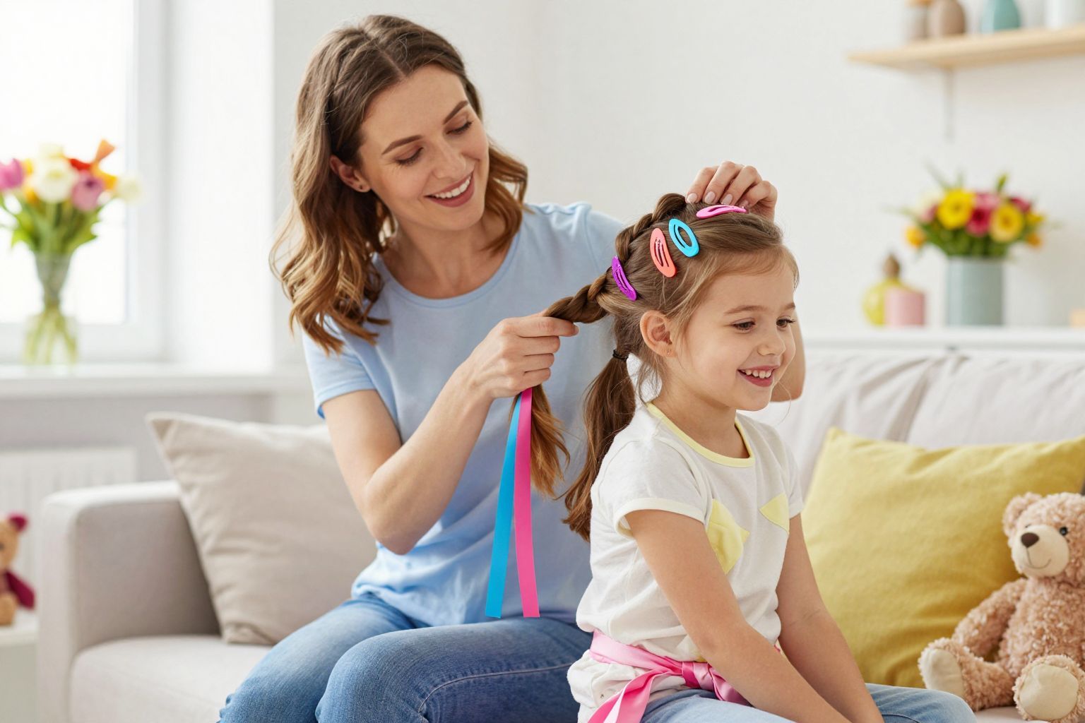 A frizurakészítés erősíti a családi kötelékeket és tradíciót.