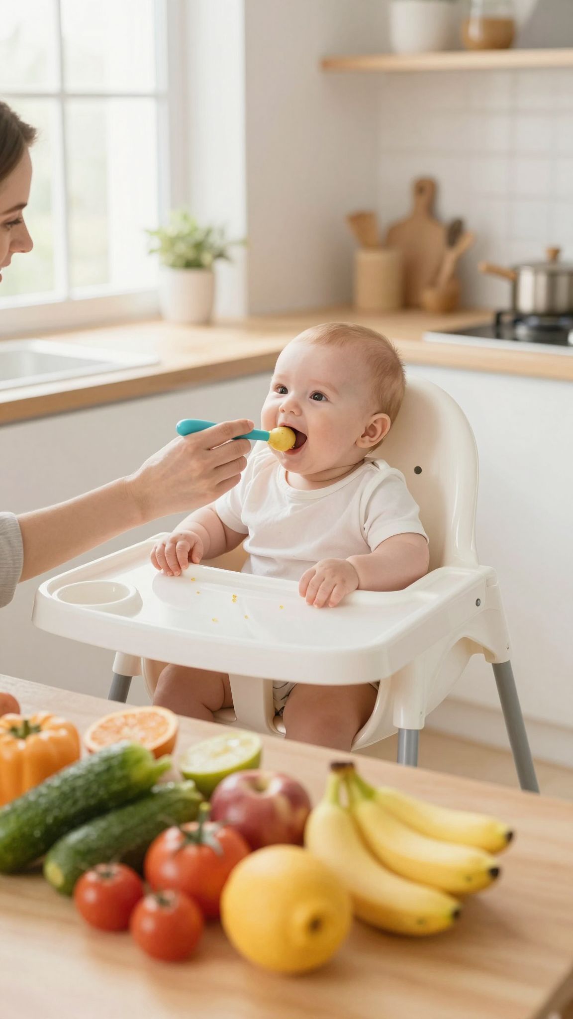 A hozzátáplálás kezdetén mindig fokozatosan vezessük be az ételeket.