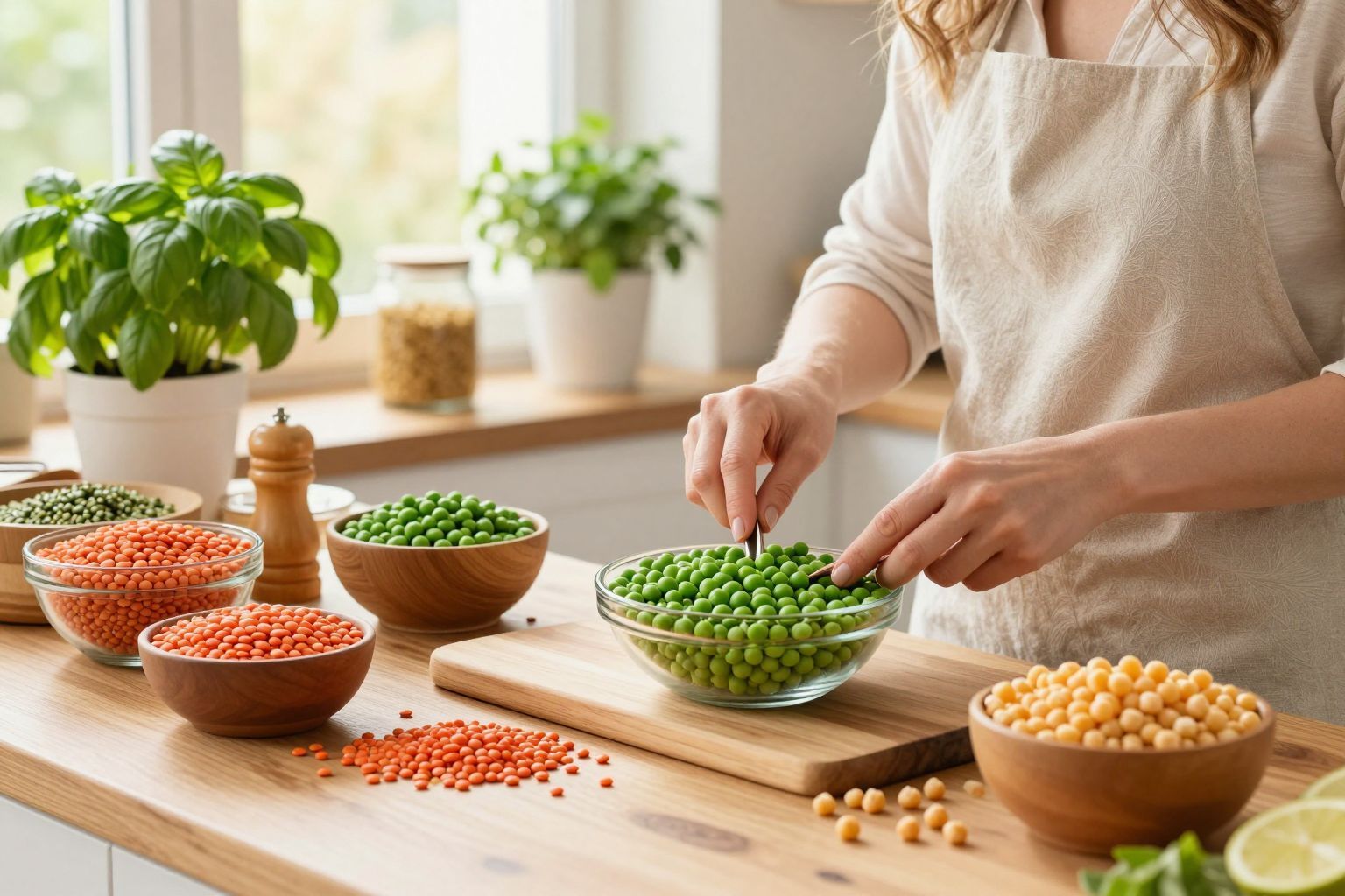 A hüvelyesek gazdag fehérjeforrások, környezettudatos alternatívák.