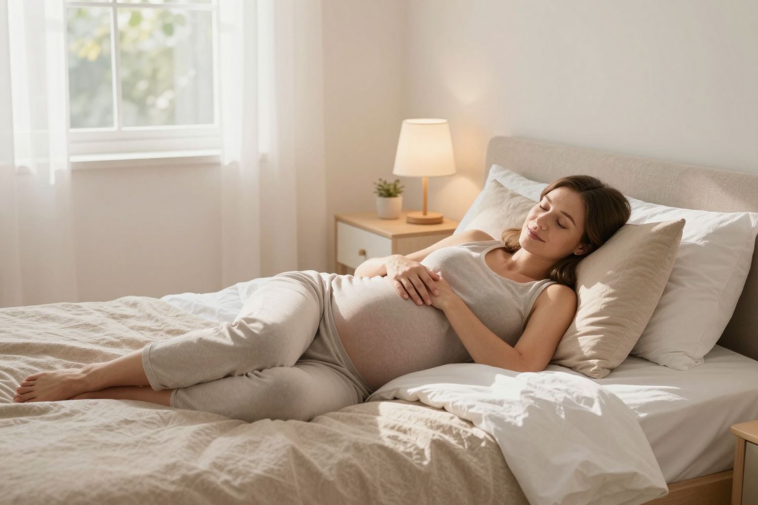 A kismamák alvása erősen befolyásolja a baba fejlődését.