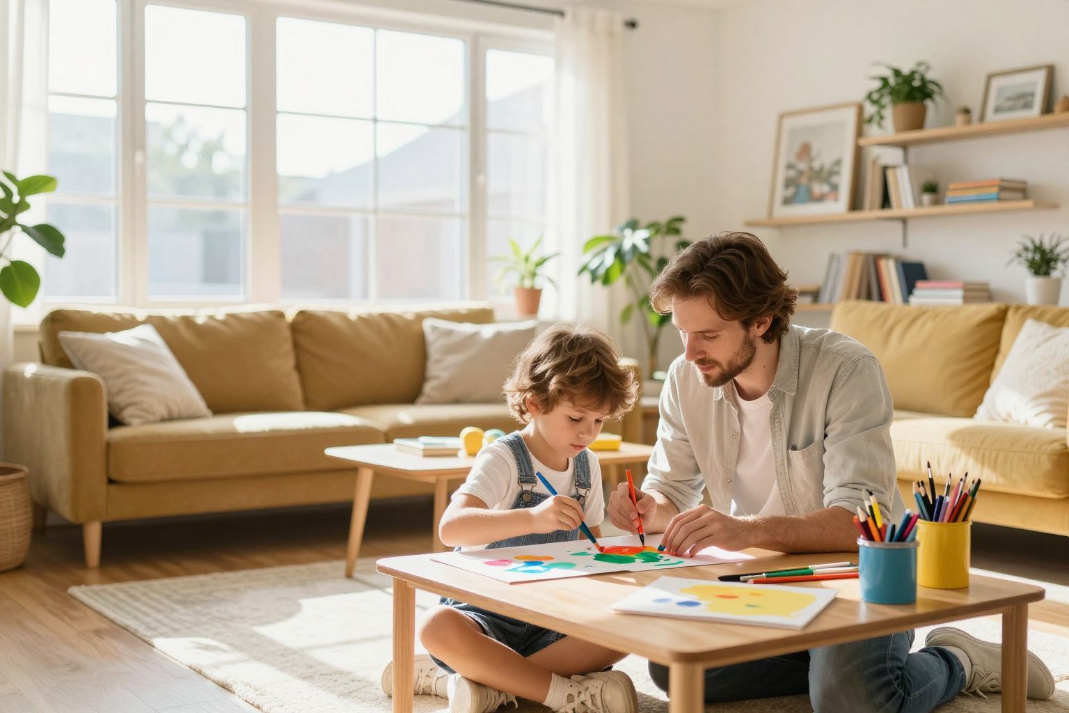 A környezet gazdagítása serkenti a gyermekek kreatív fejlődését.