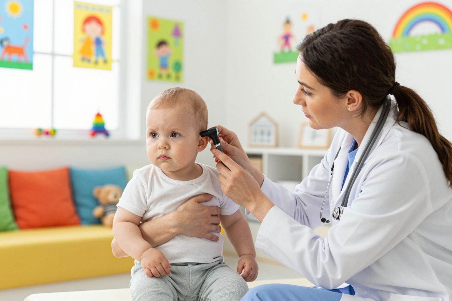 A középfülgyulladás gyakori csecsemőknél, de felnőtteknél is előfordulhat.