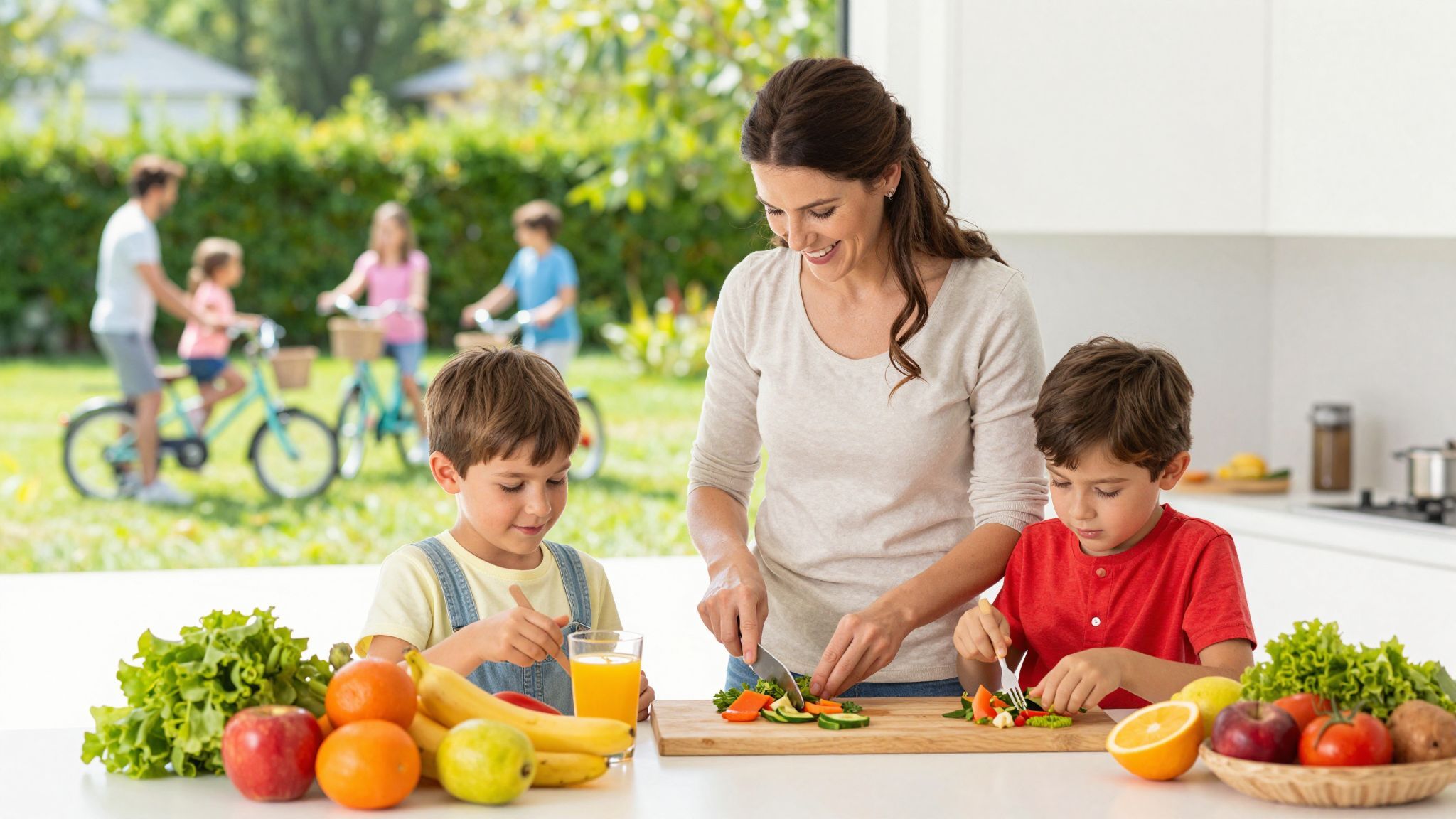 A család támogatása kulcsszerepet játszik az életmódváltásban.