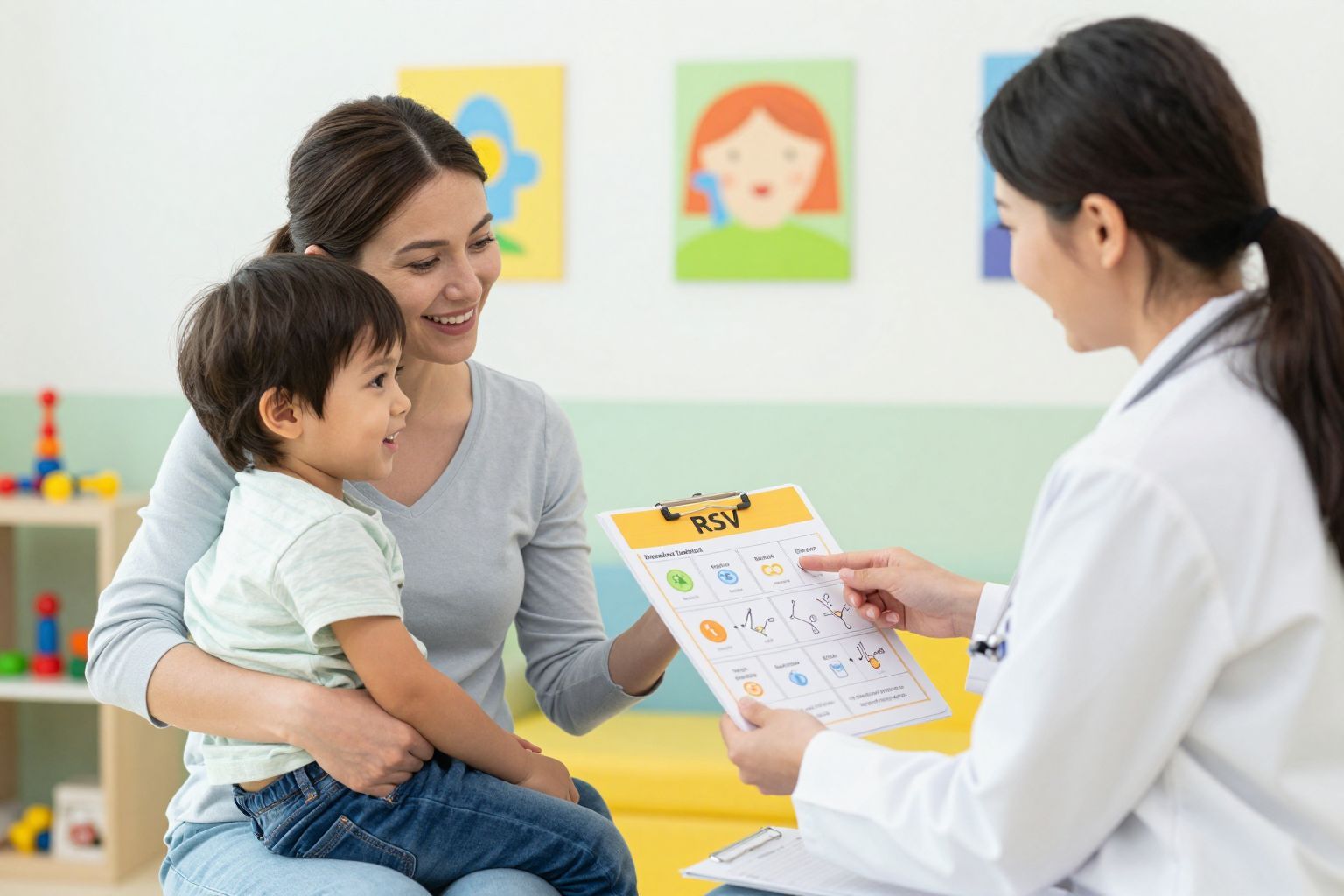 A kézmosás csökkenti az RSV fertőzés kockázatát.