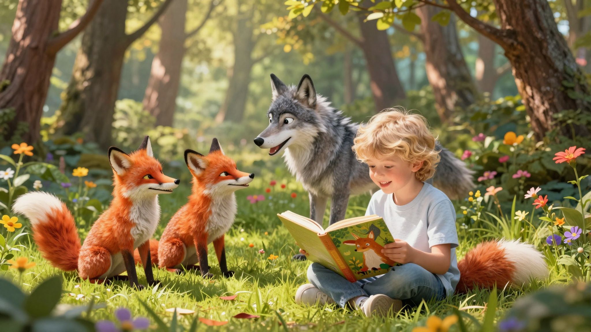 A mesék érzelmi fejlődésünket segítik és formálják.