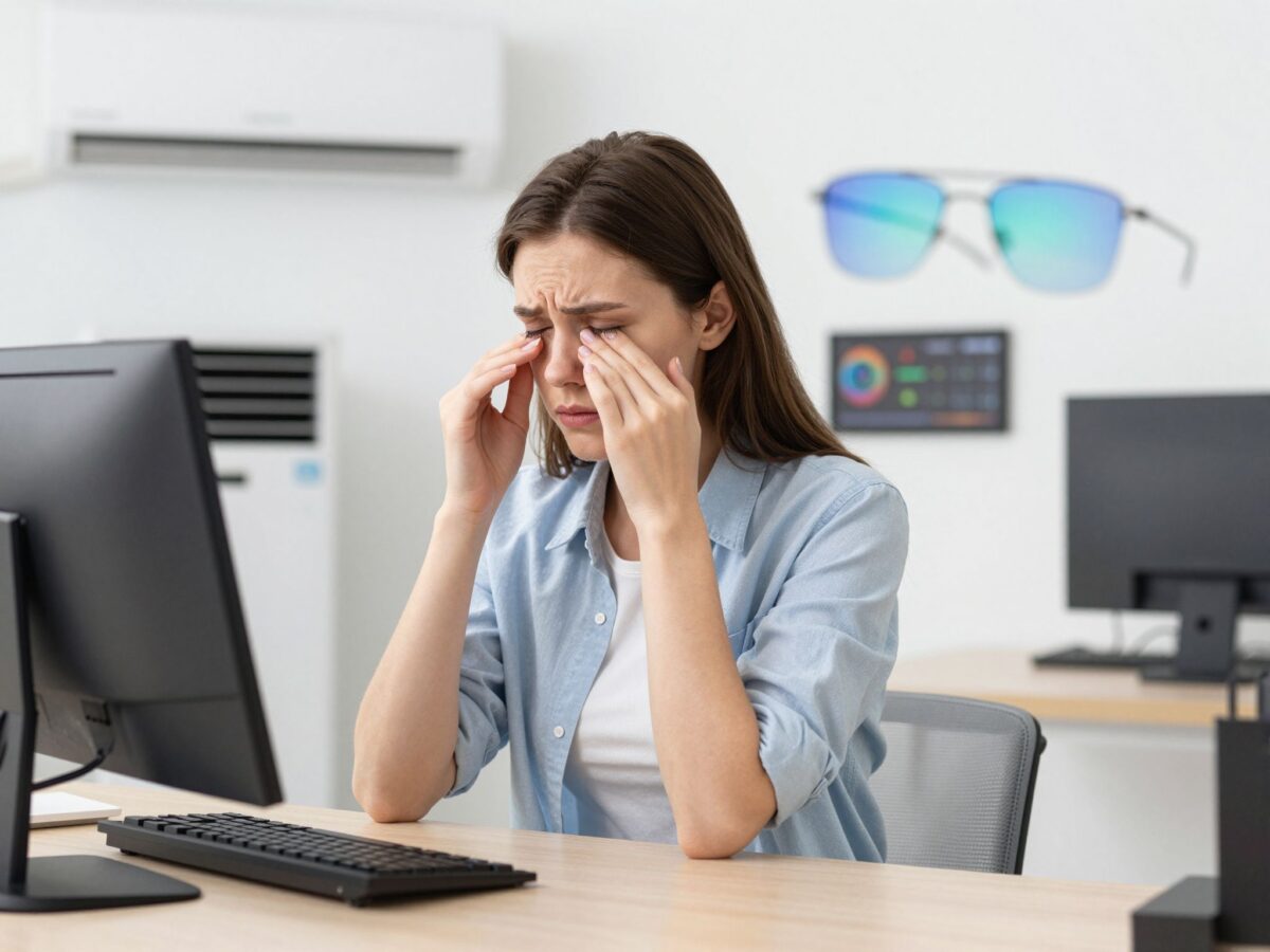 A monitor, a klíma és a kontaktlencse: mi minden okozhat kínzó szemszárazságot?