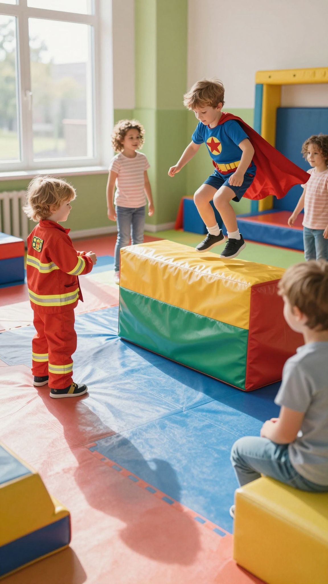 A struktúrált mozgásfejlesztés fontos a kognitív fejlődéshez.