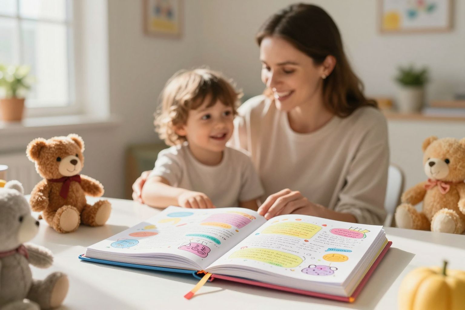 A napló segít csökkenteni a szeparációs szorongást.
