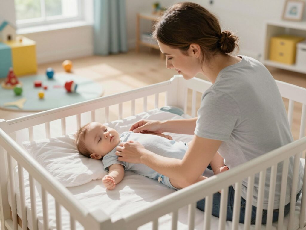 A pólyázás előnyei és hátrányai: segíti az alvást vagy gátolja a mozgásfejlődést?