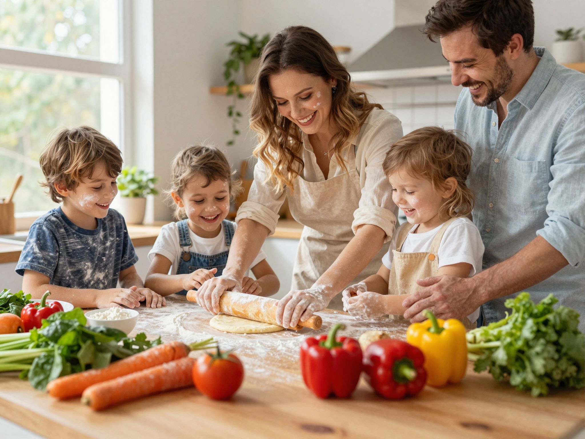 A rétes készítése nagyszerű családi összefogás és szórakozás.
