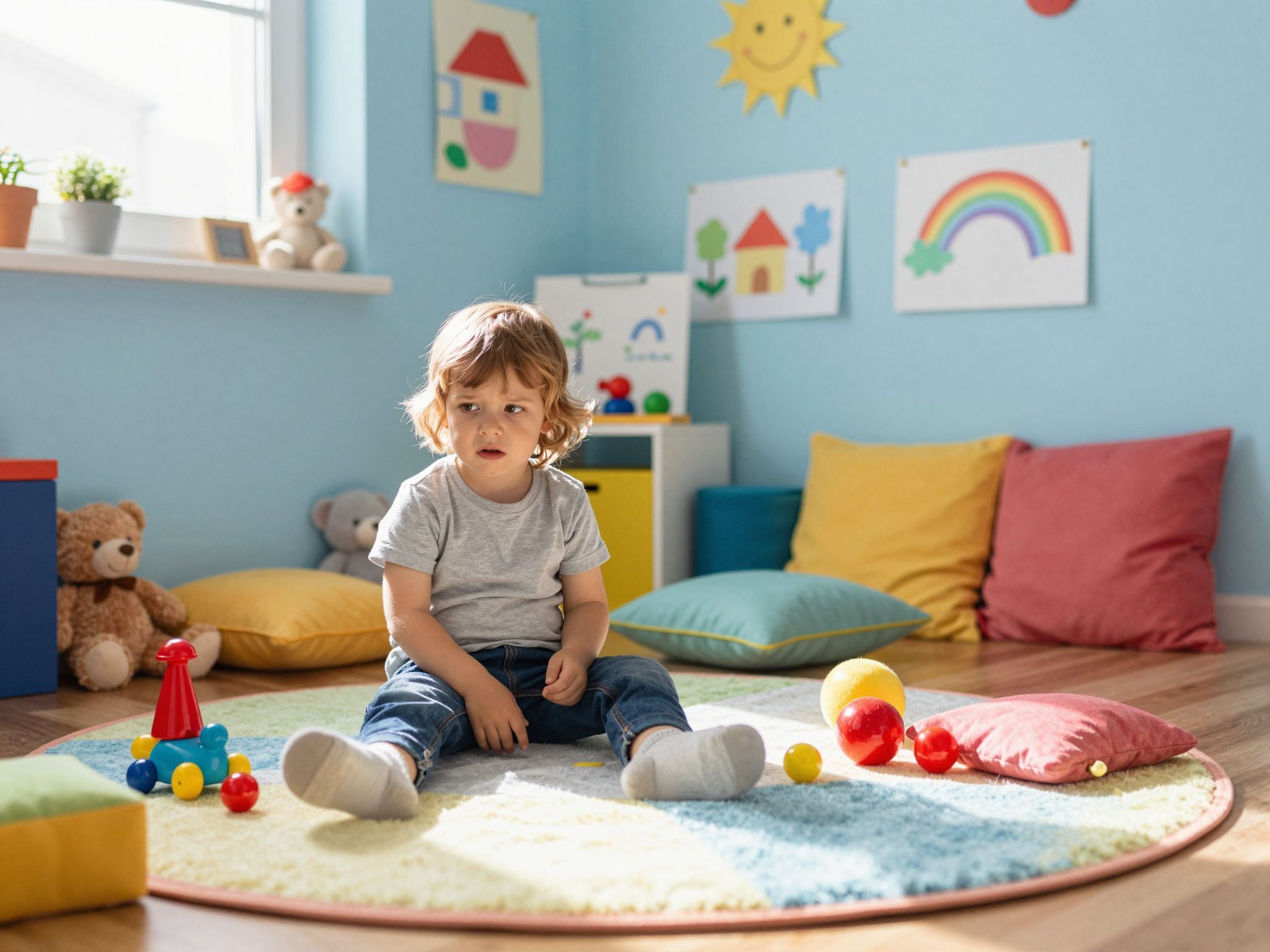 A stressz gyakran testi tünetekben nyilvánul meg kisgyermekeknél.
