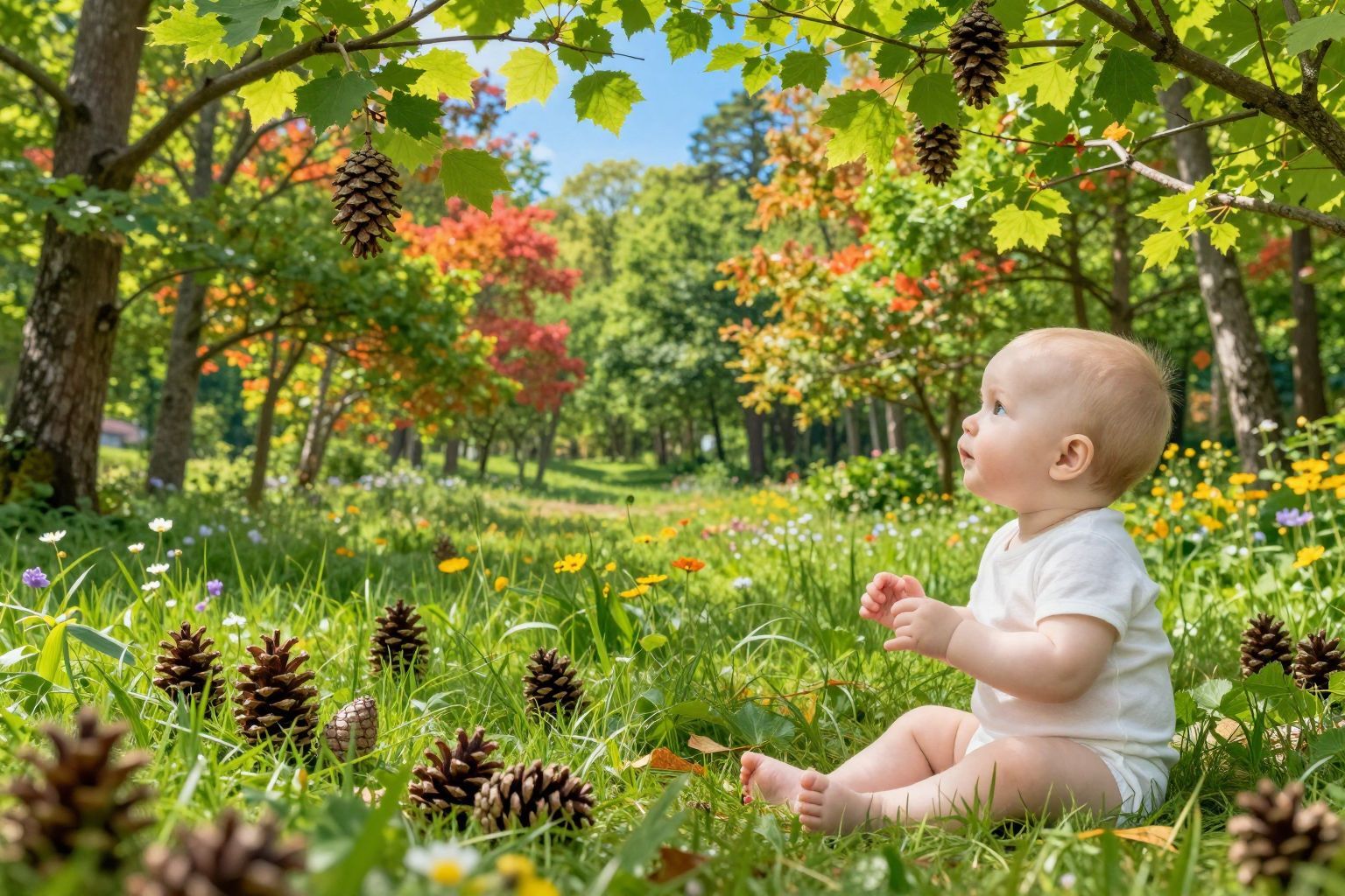 A tobozok érése kulcsfontosságú a színek észlelésében.