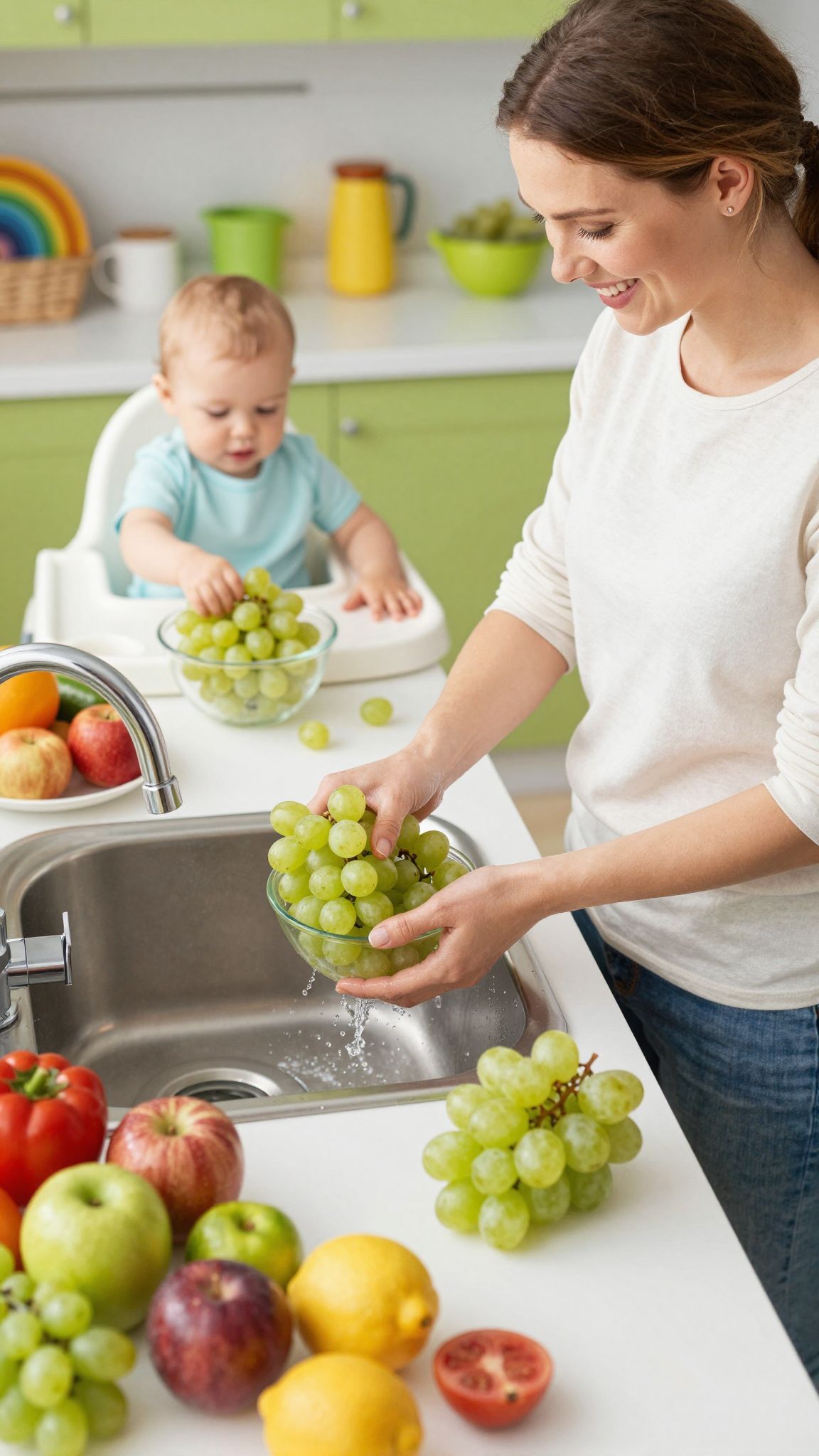 A szőlőt hűvös, száraz helyen tároljuk frissen.