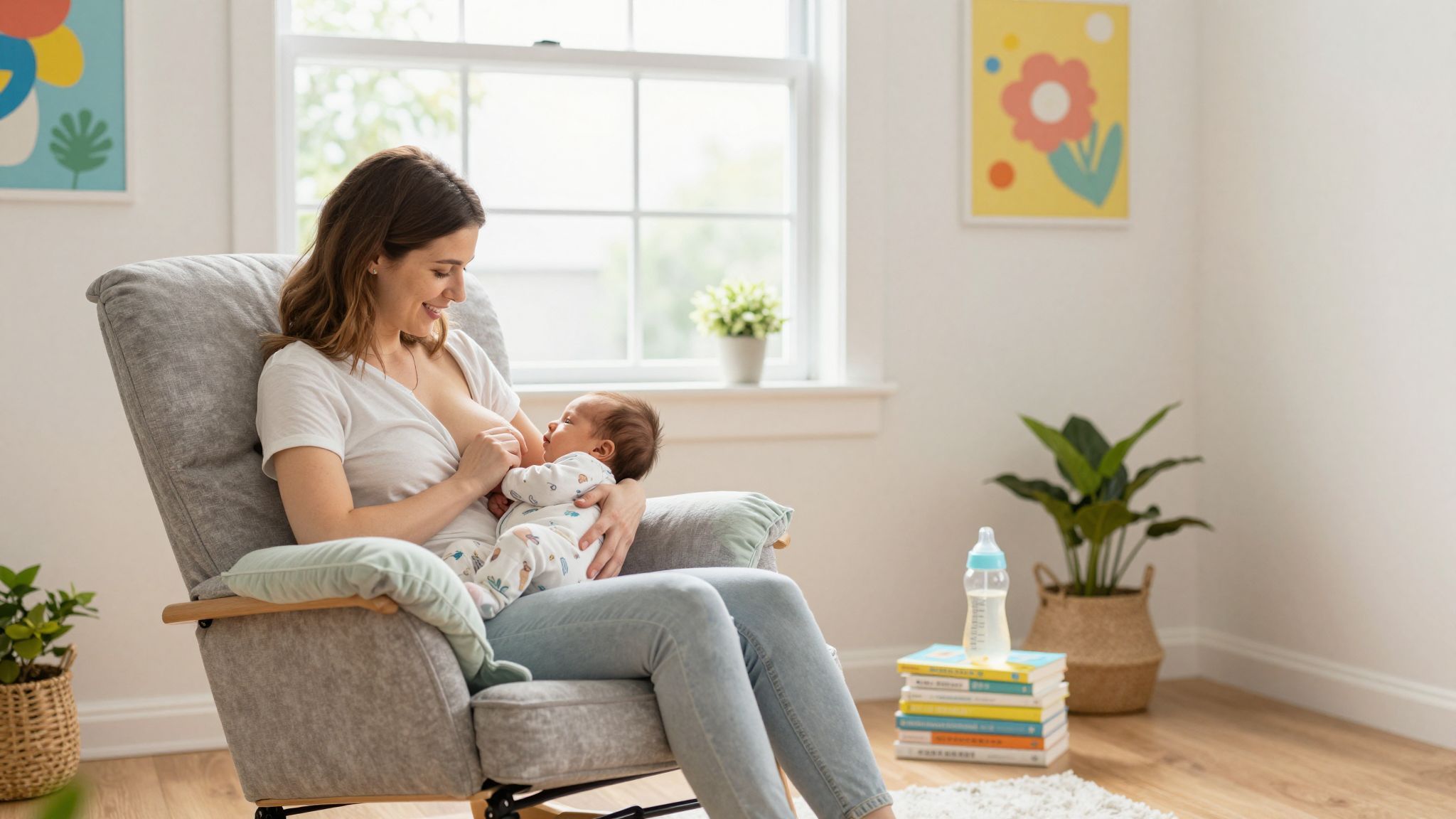 A megfelelő eszközök segítik a zökkenőmentes szoptatást.