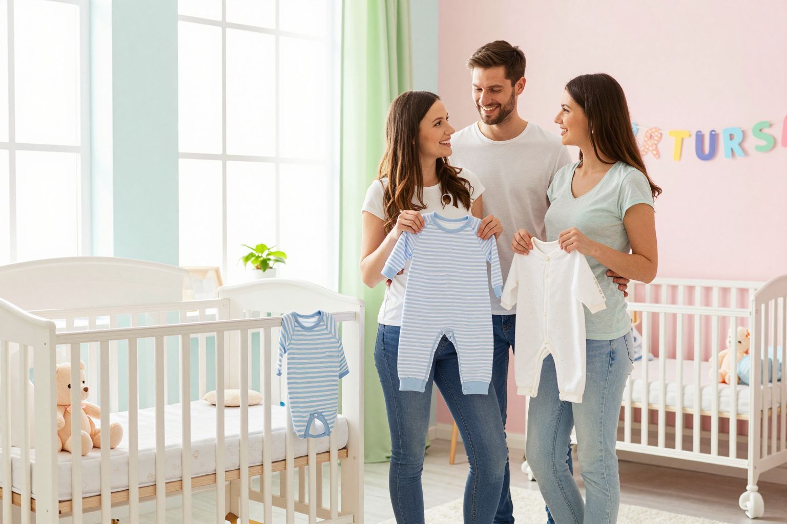 A ikerterhesség szüléshez különleges tervezést igényel.