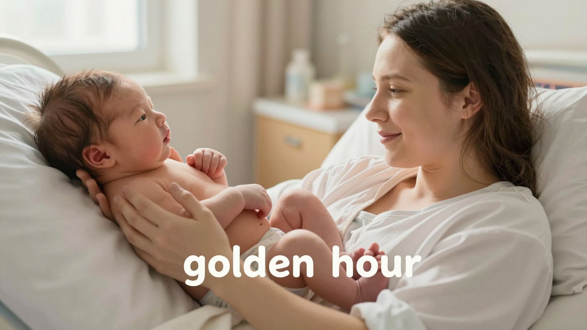 Az aranyóra segíti a baba és anya kötődését.