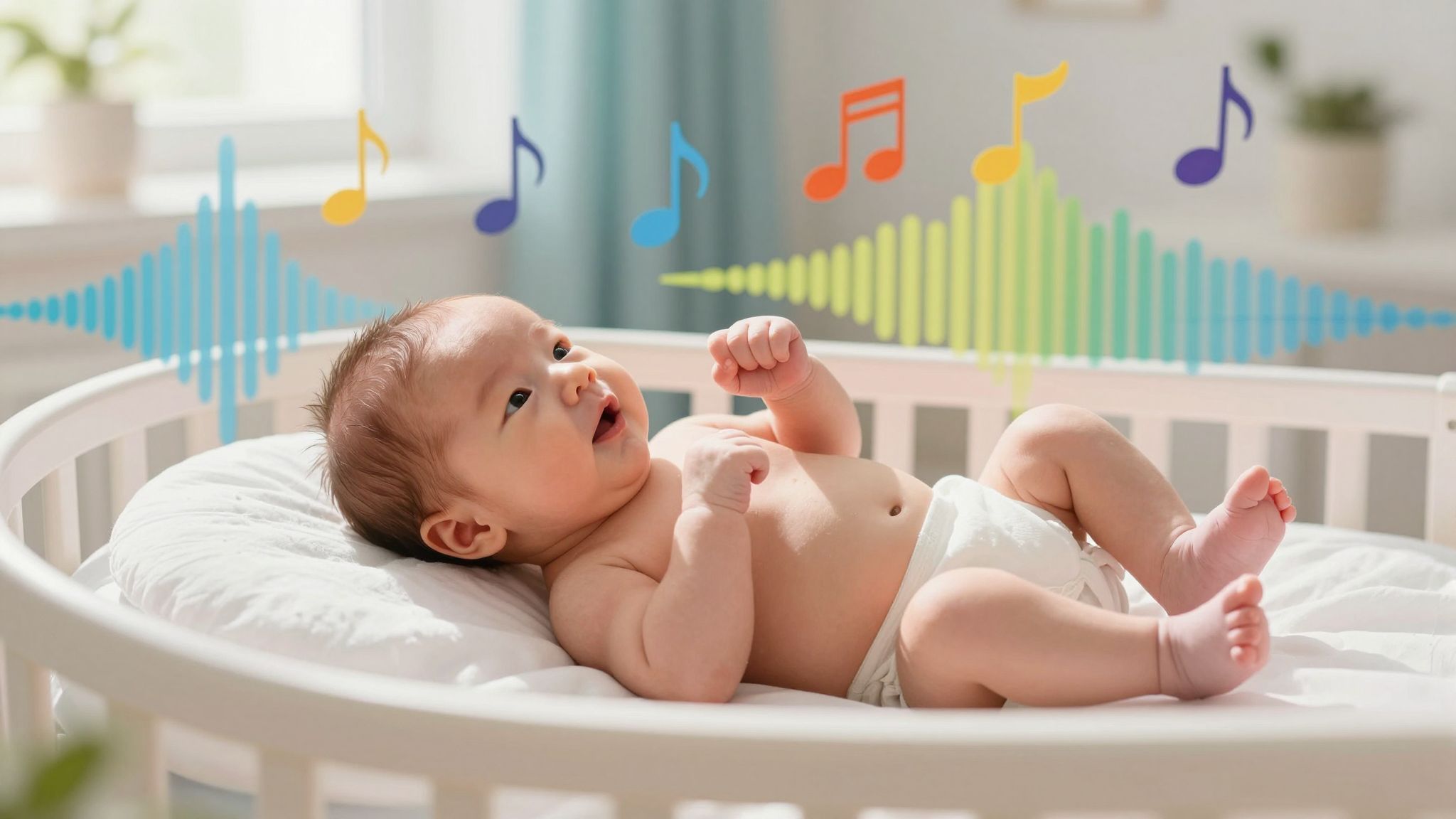 A csecsemők az anyanyelv hangjait már születéskor érzékelik.