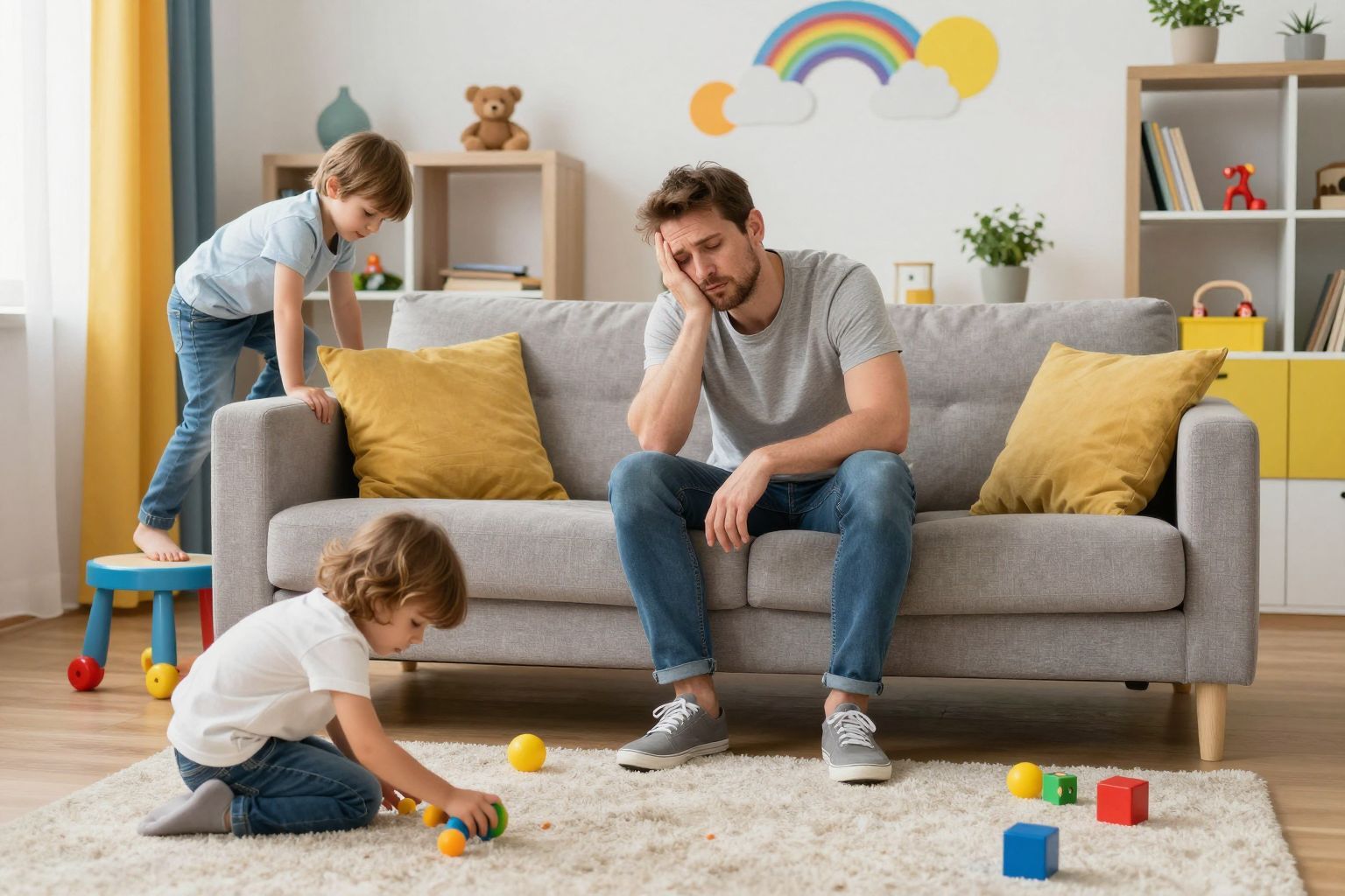 A szülői fáradtság növeli a balesetek kockázatát.