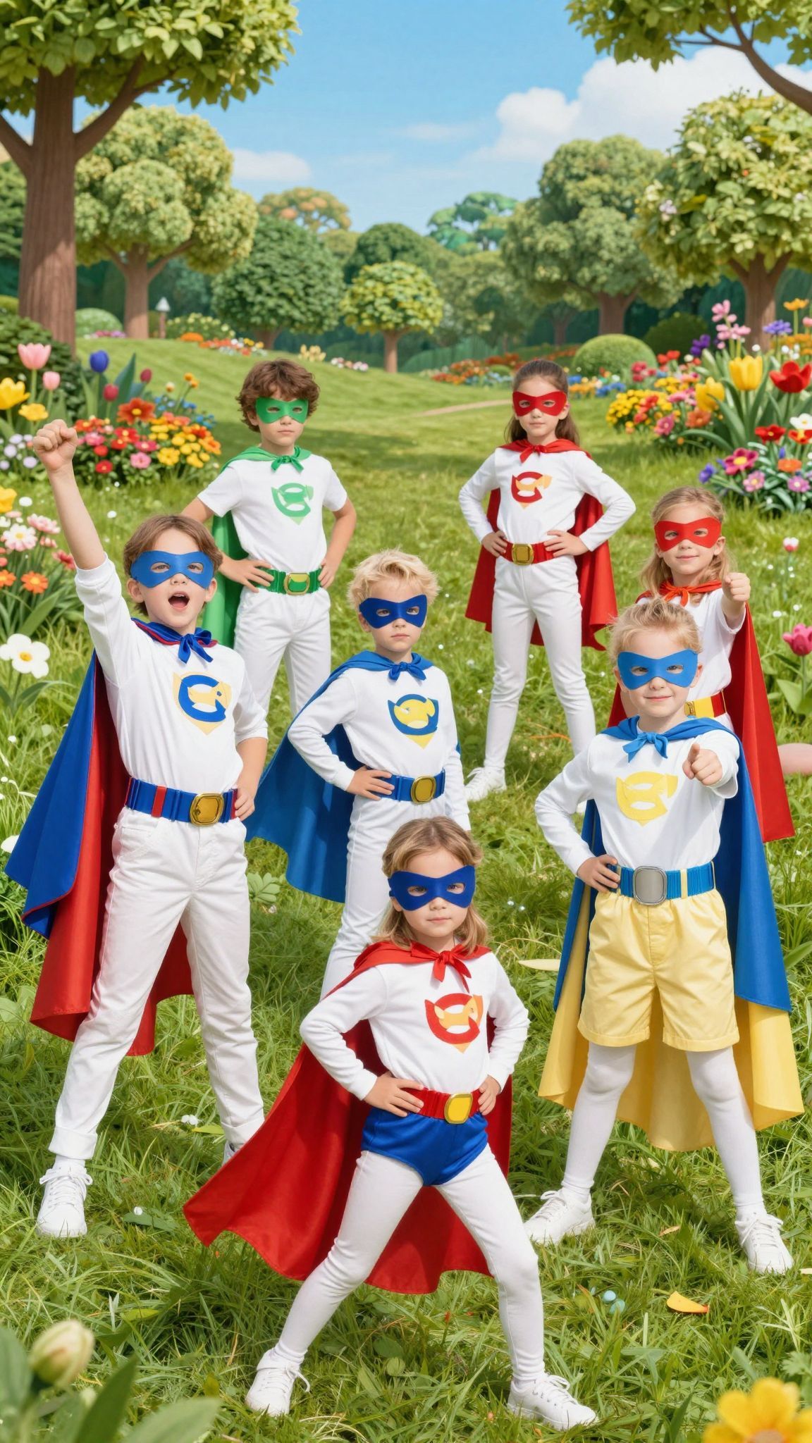 A szuperhősök a bátorságot és az önazonosságot szimbolizálják.