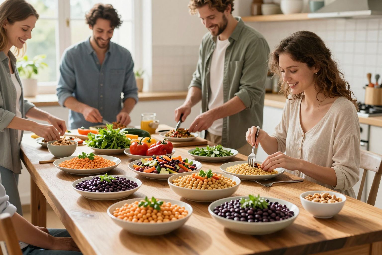 A hüvelyesek gazdag vitaminokban és ásványi anyagokban vannak.