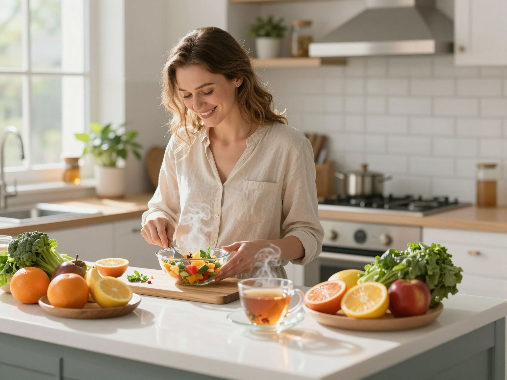 A táplálkozás javíthatja a hangulatot és csökkentheti a stresszt.