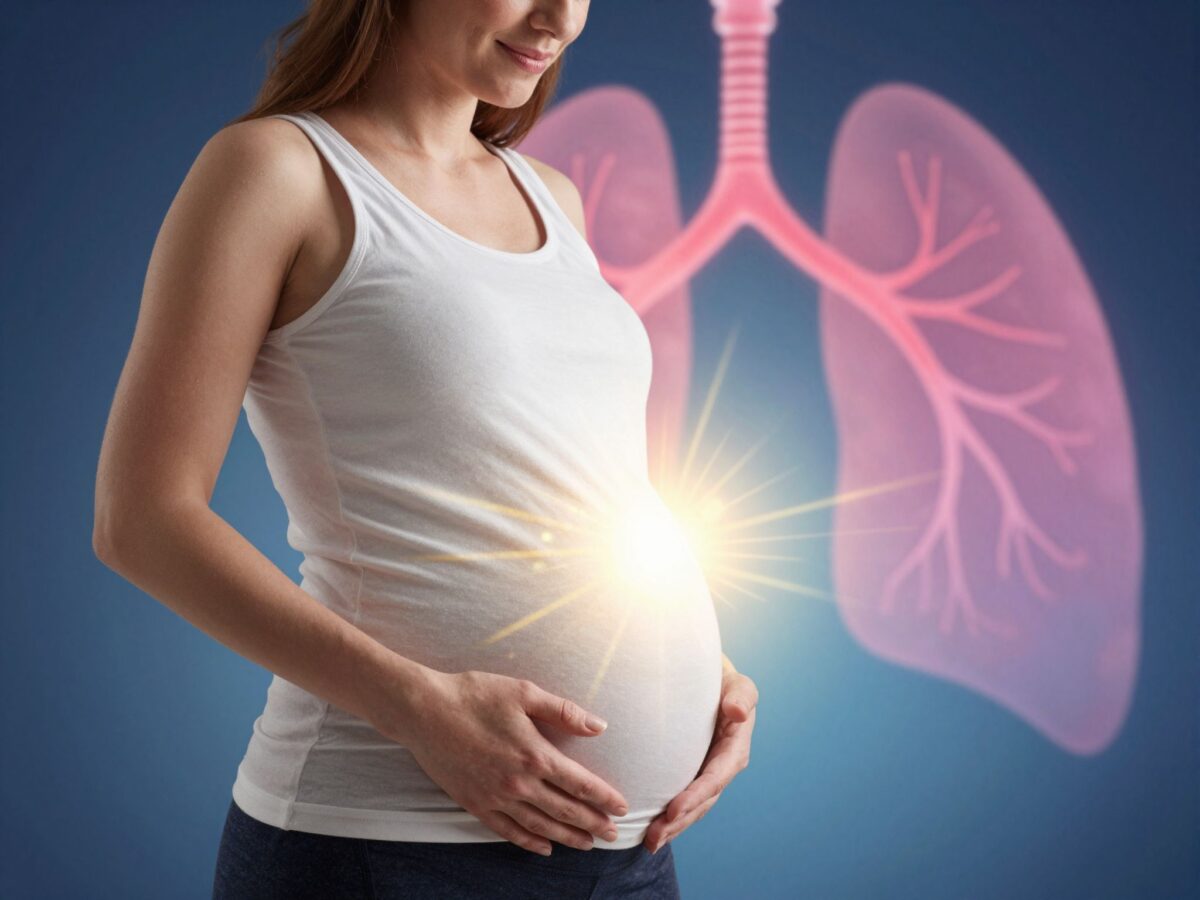 A terhesség huszonharmadik hete: a tüdő fejlődése kulcsfontosságú ebben az időszakban