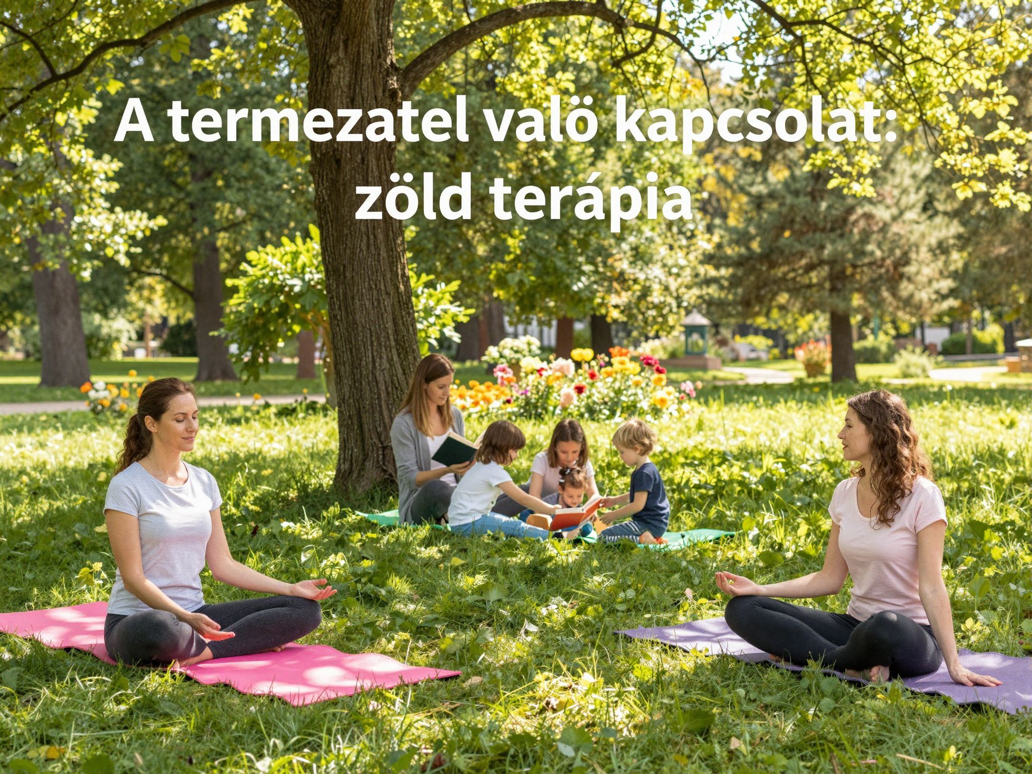 A zöld terápia csökkenti a stresszt és növeli a boldogságot.