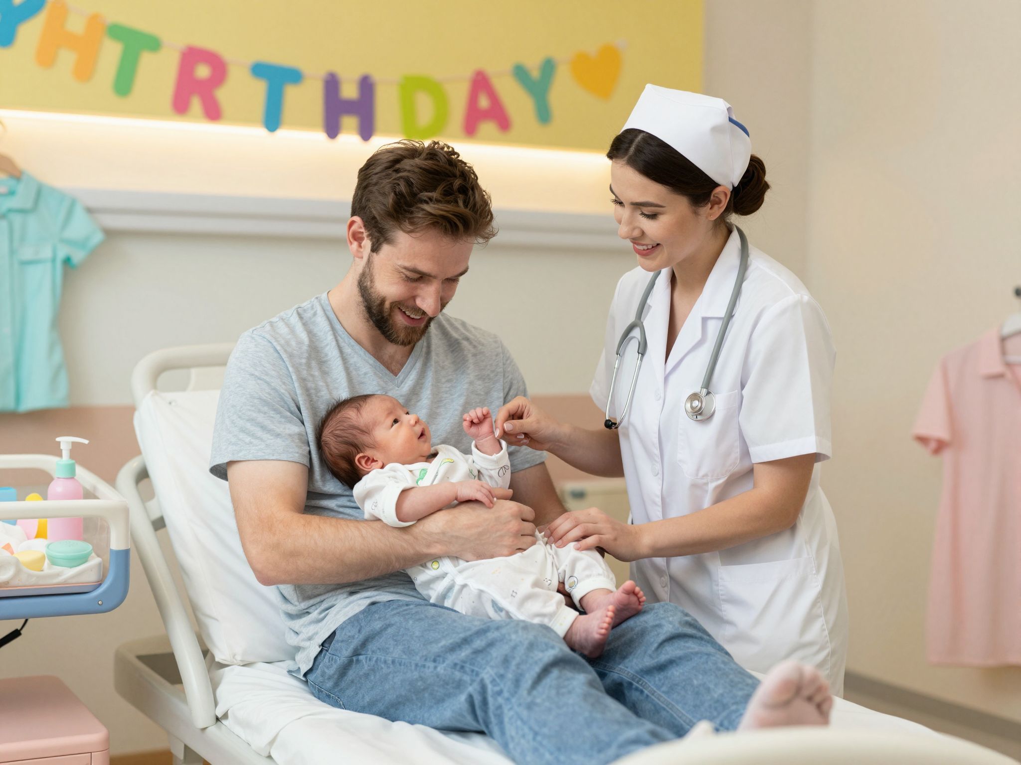 A királyi család apái már aktívan részt vesznek a szülésben.