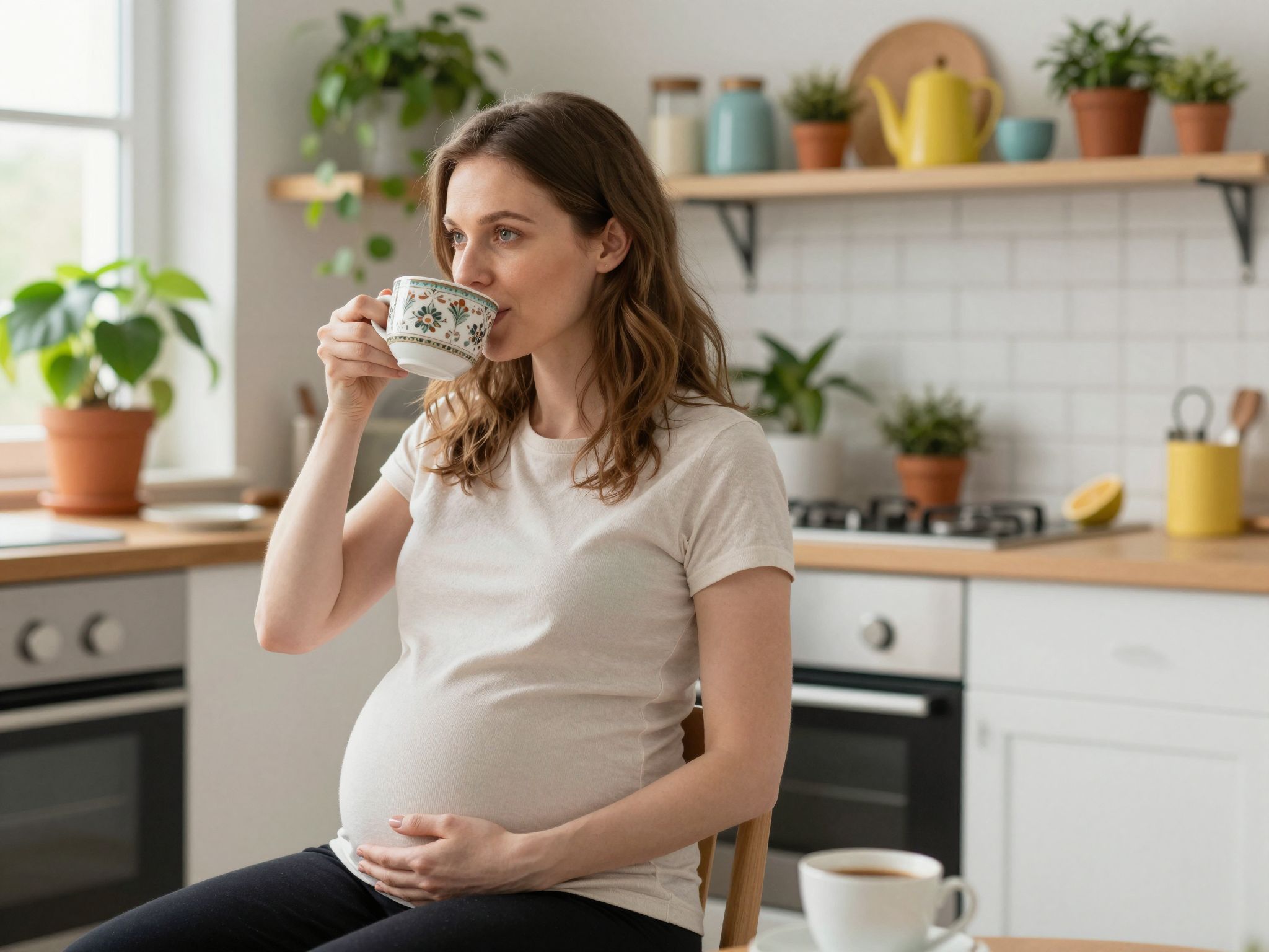 A koffein mérsékelt fogyasztása támogathatja a terhességet.