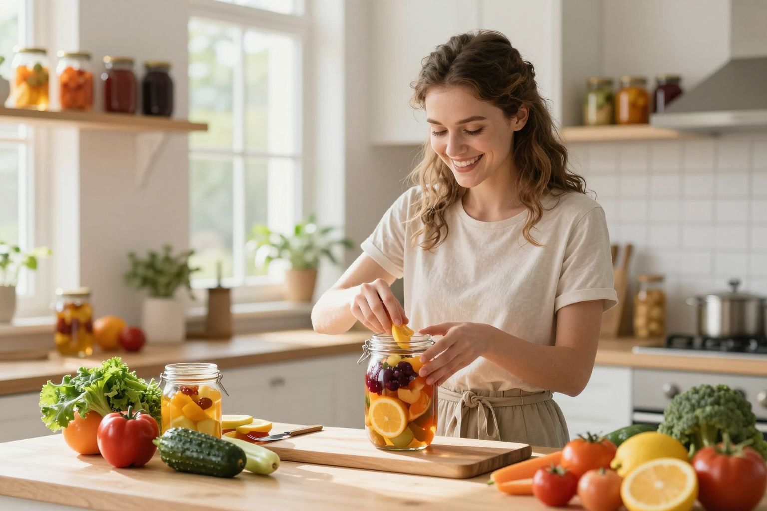 A varázsbefőtt segít a pozitív gondolkodás fenntartásában.