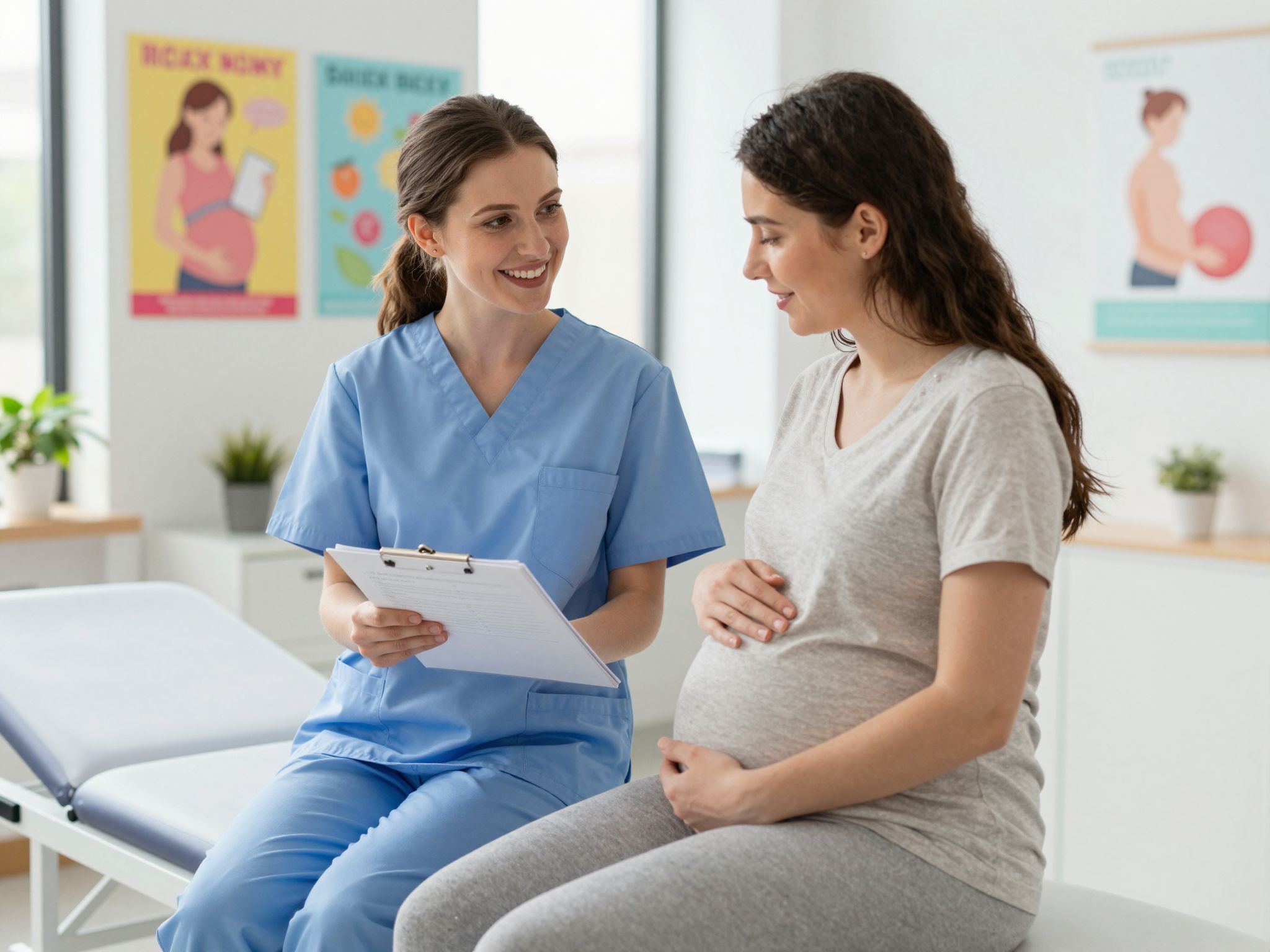 A védőnők kulcsszereplők a terhes gondozás során.