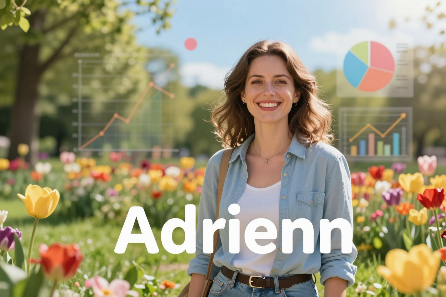 Adrienn név népszerűsége folyamatosan növekszik Magyarországon.