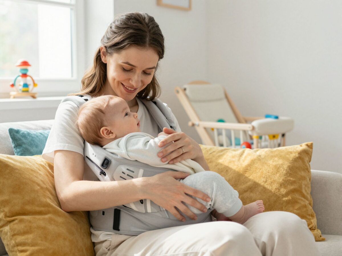 Apai kötődés építése: bőr-bőr, hordozás, közös rutinok