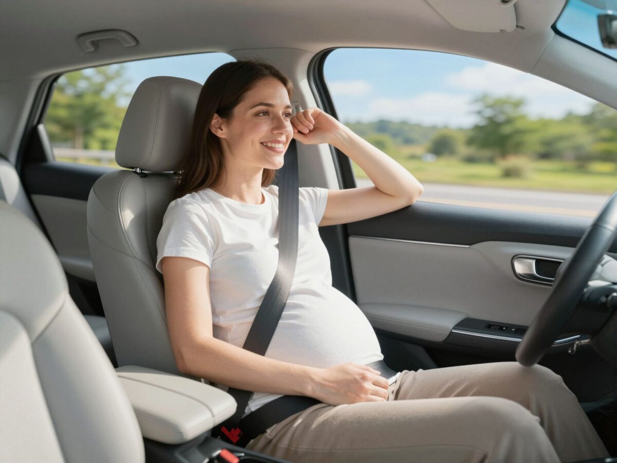 Autós utazás kismamaként: 9 fontos tipp a biztonságos és kényelmes úthoz