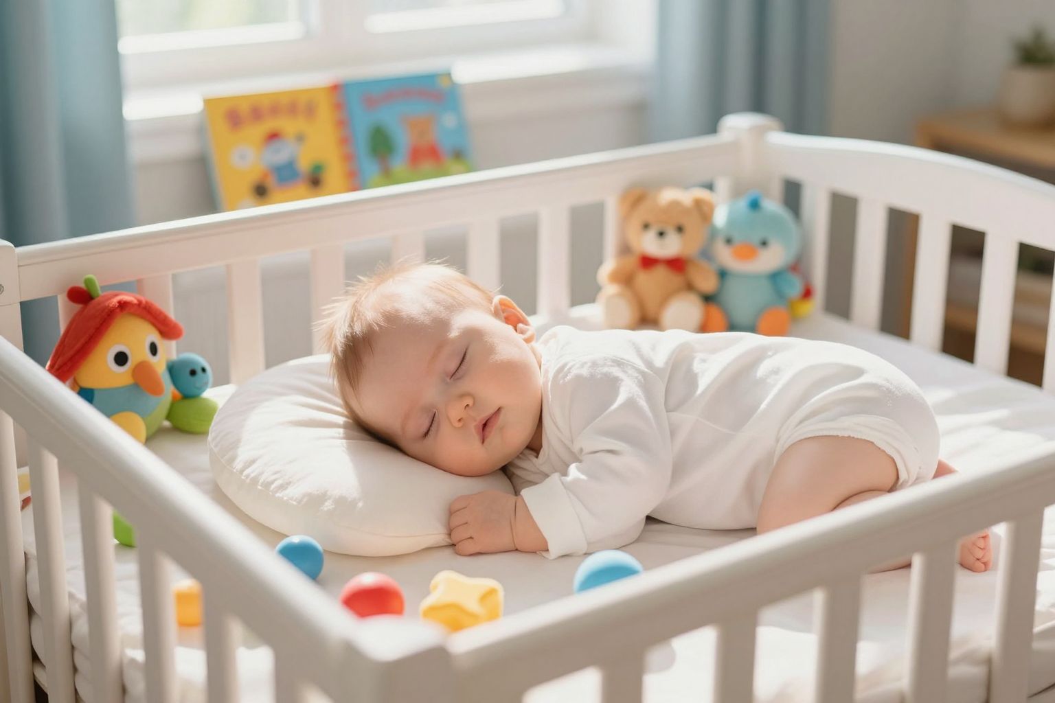 A hosszabb alvás segíti a nyelvi fejlődést csecsemőknél.