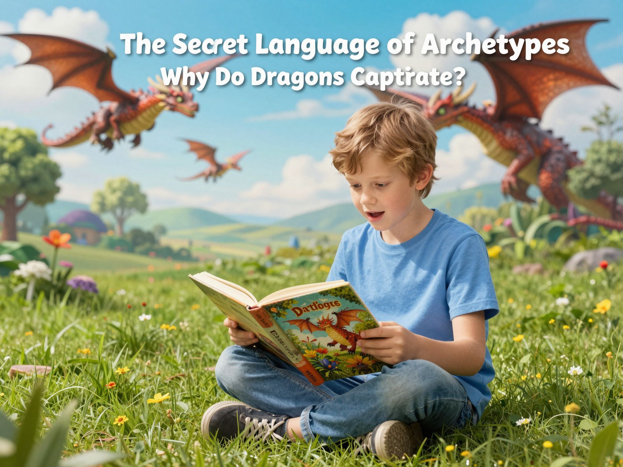 A sárkány archetipikus szimbólum a félelmek leküzdésére.