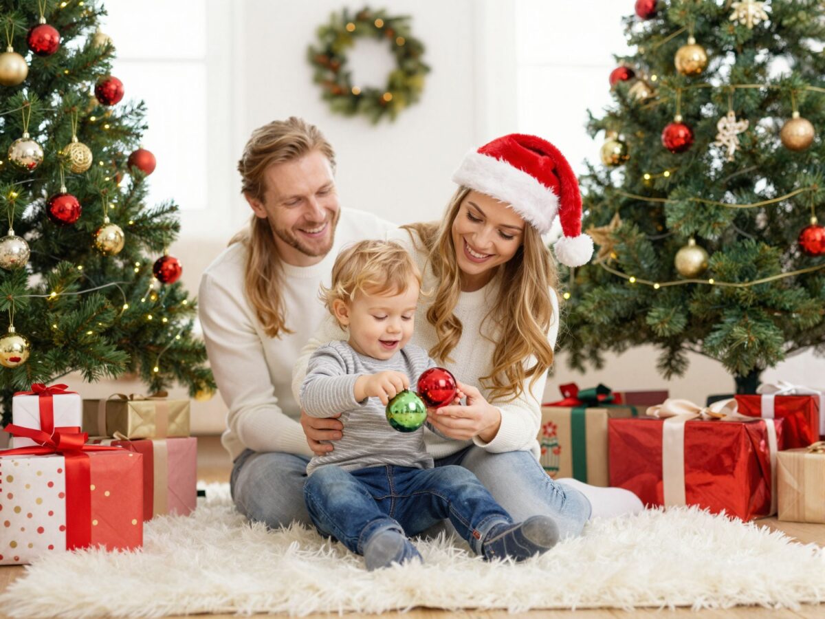 Az első igazi karácsony: 5 tanács, hogyan tedd varázslatossá az ünnepet egy totyogóval