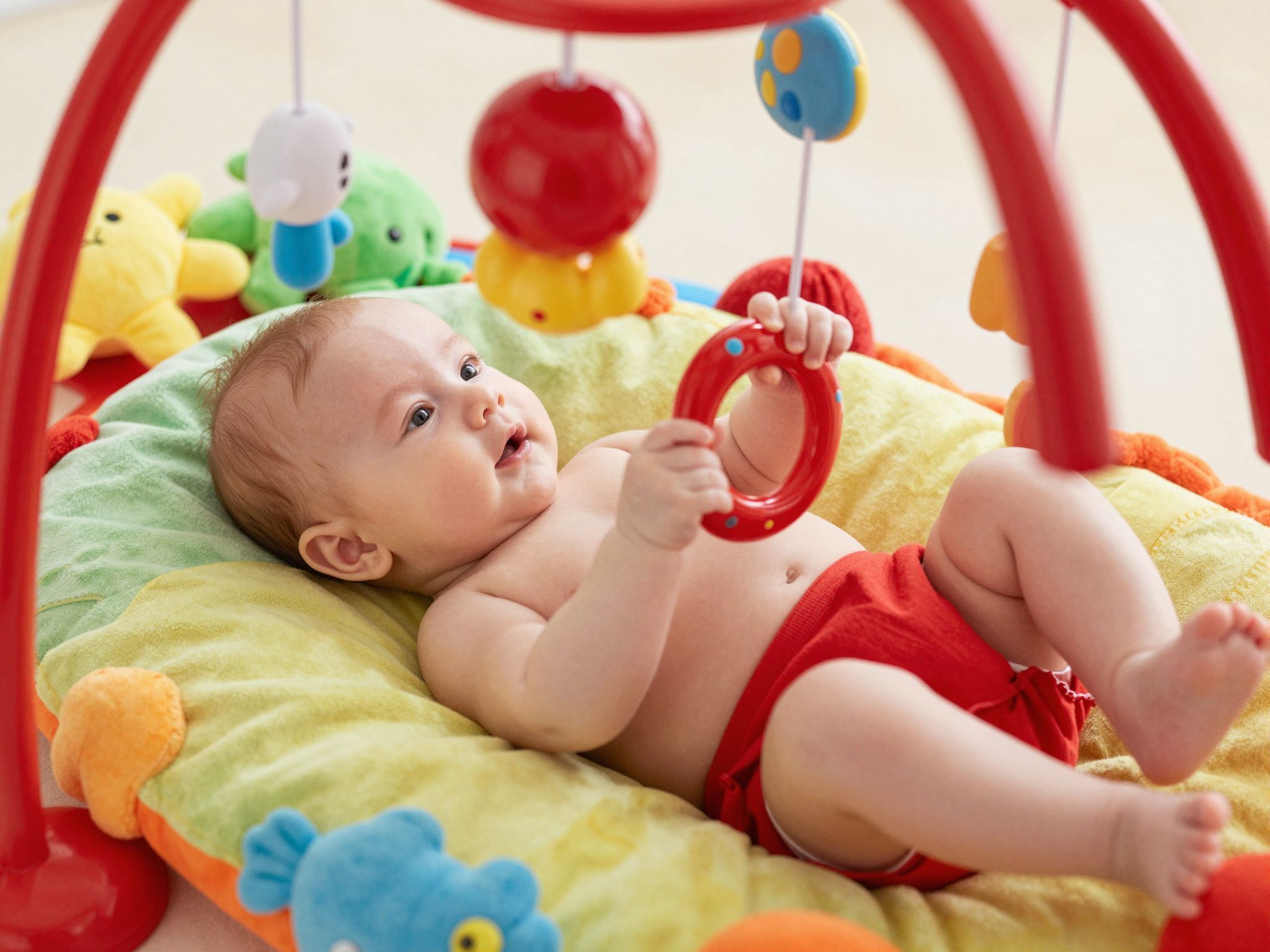 A babák elsőként a vörös színt azonosítják.