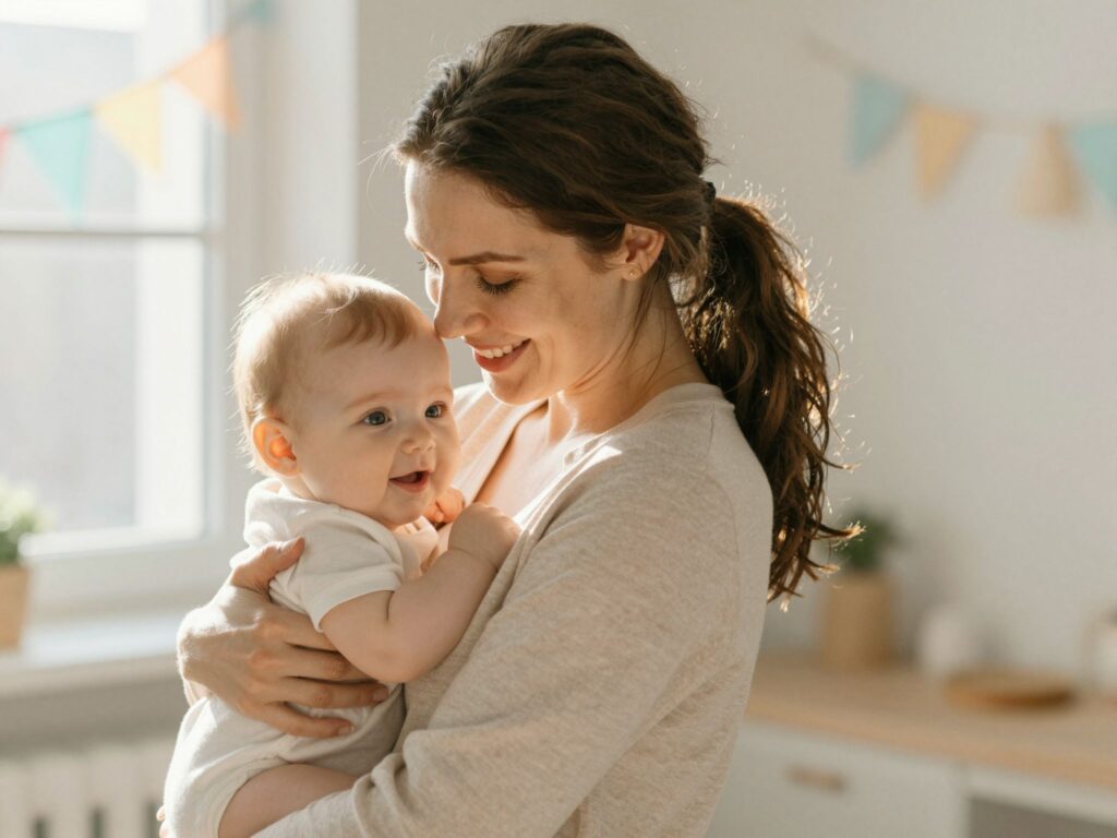 Az odabújás jelentése: Mit üzen a baba, amikor a mellkasodhoz simul?