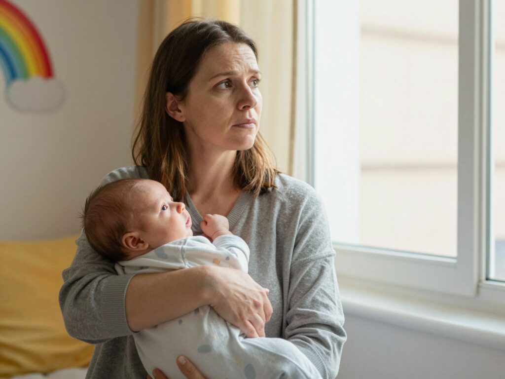 Bűntudat és szorongás: így éli meg egy anya a szülés utáni depressziót