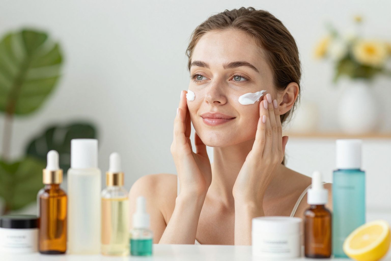 A ceramidok erősítik a bőr védőrétegét és hidratálnak.