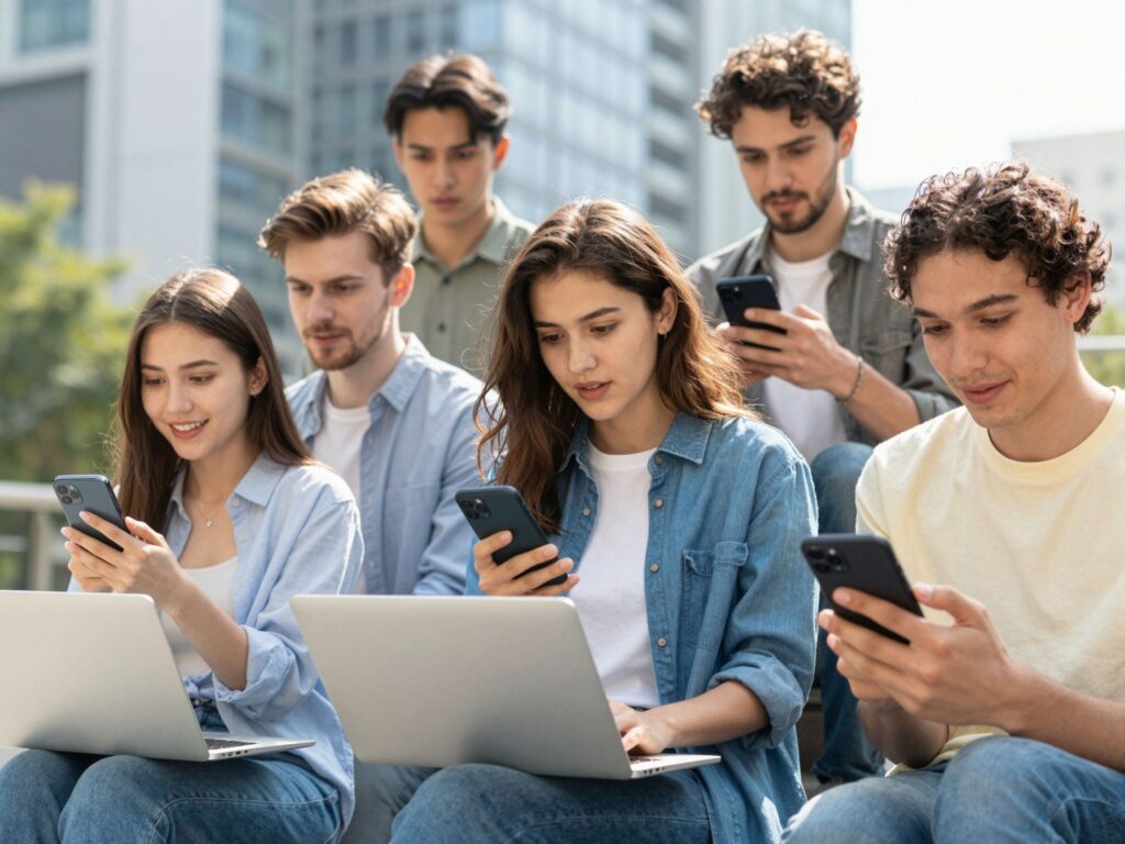 Digitális bennszülöttek a nagyvilágban: Íme a Z generáció portréja