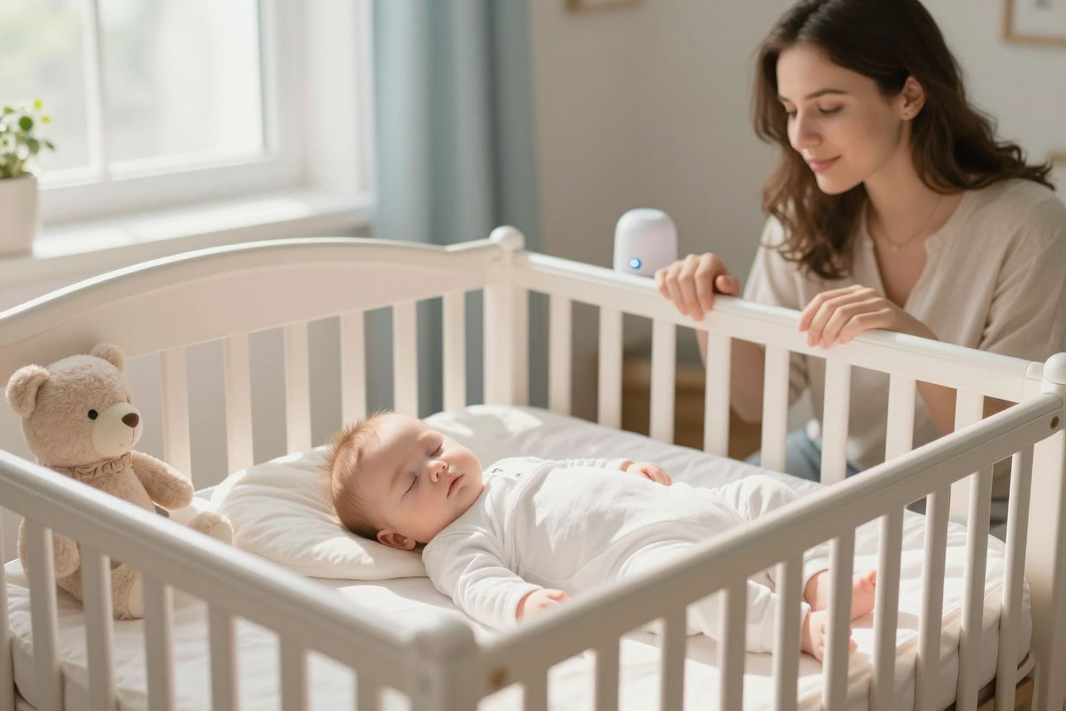 A fehér zaj segíthet megnyugtatni síró babákat.