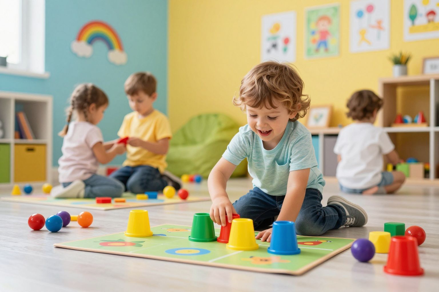 A játékok segítik a tárgyállandóság fejlődését gyermekeknél.