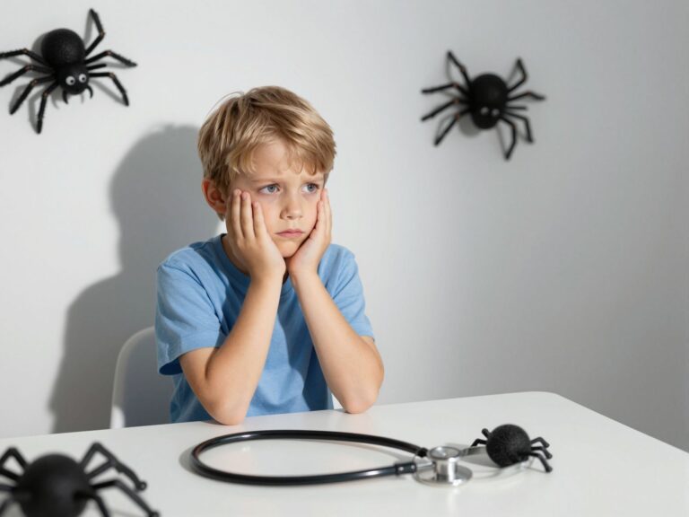 Félelem a sötétben, pókoktól vagy orvostól? A gyermekkori fóbiák jelei és típusai