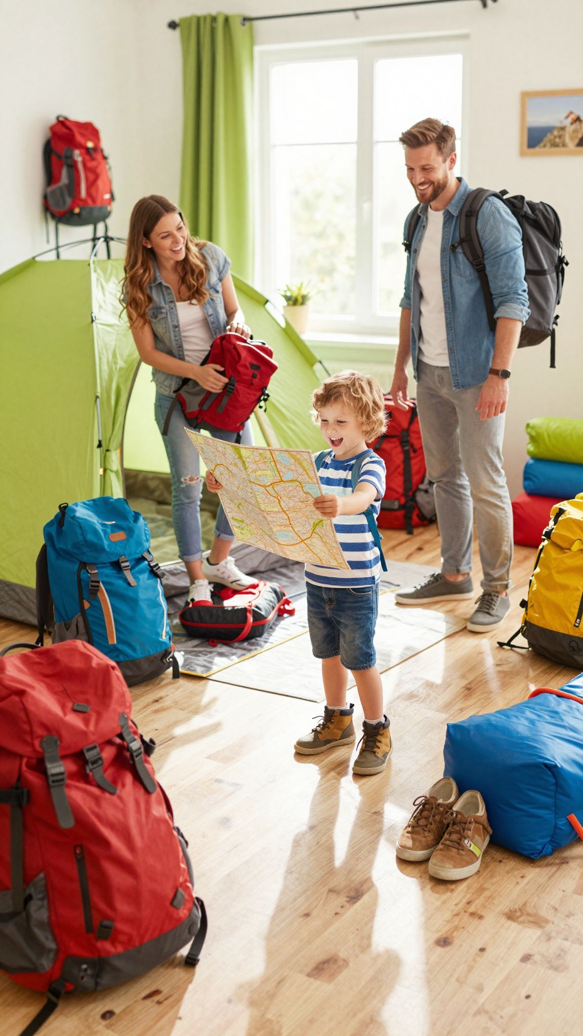 Ajánlott a gyerekek bevonása a csomagolásba!