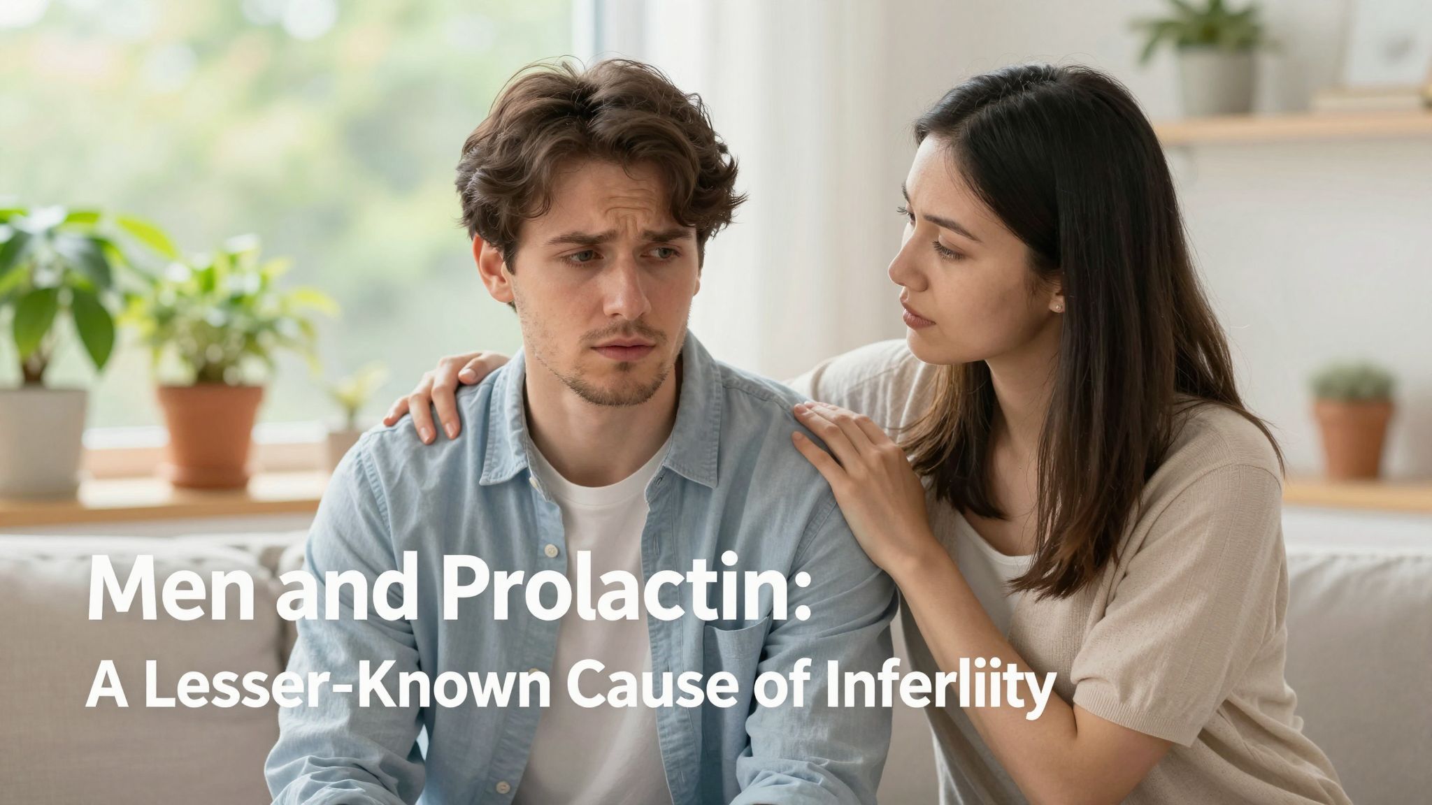 A magas prolaktin szint meddőséget okozhat férfiaknál.